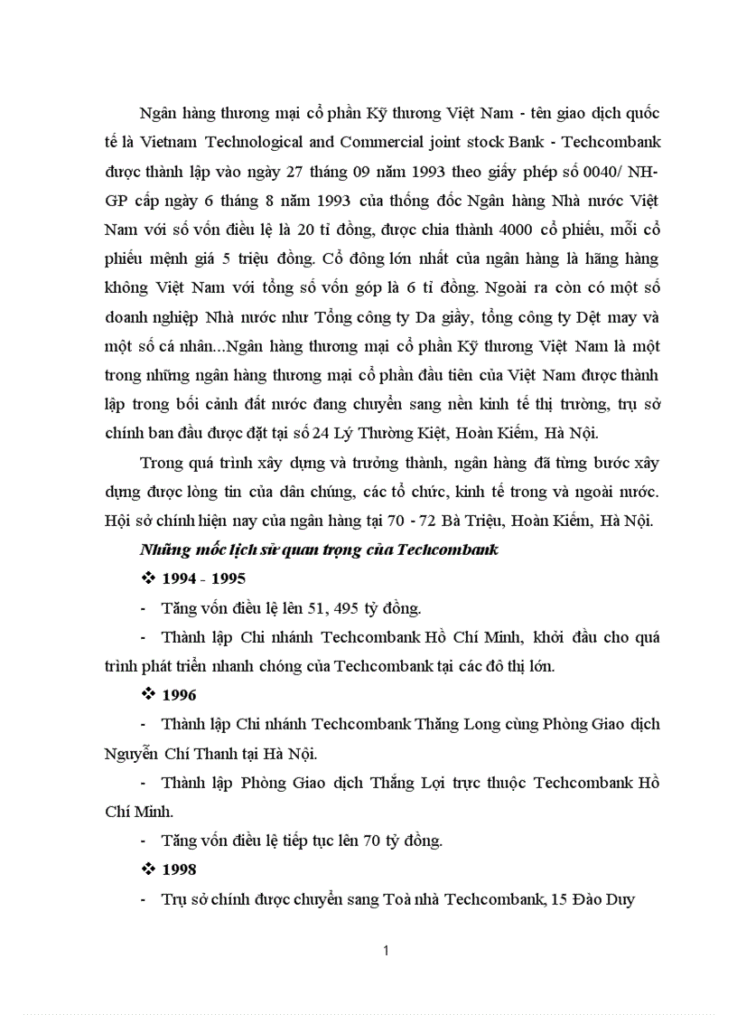 image for page Khái quát tình hình hoạt động và những nhận xét của bản thân sinh viên về chi nhánh Hai Bà Trưng