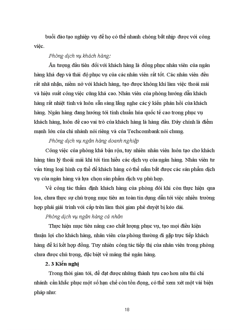 image for page Khái quát tình hình hoạt động và những nhận xét của bản thân sinh viên về chi nhánh Hai Bà Trưng