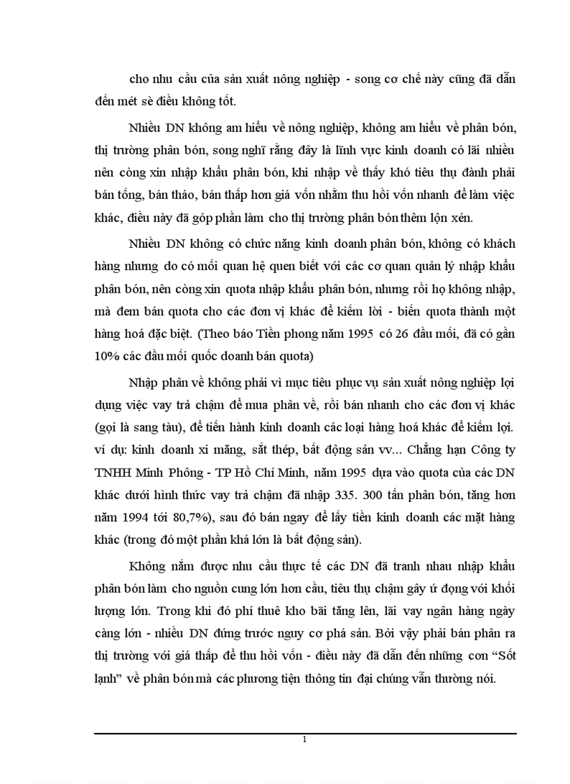 image for page Nghiên cứu các yếu tố cơ bản của thị trường phân bón vô cơ trên thị trường Việt nam