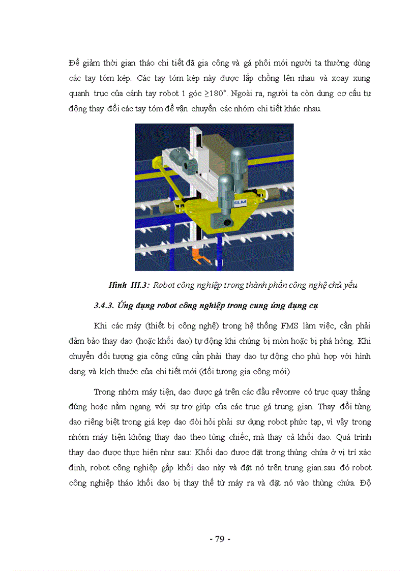 image for page Nghiên cứu khả năng ứng dụng robot công nghiệp trong hệ sản xuất linh hoạt