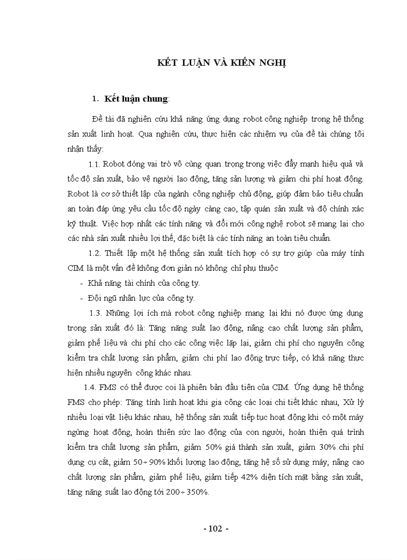 image for page Nghiên cứu khả năng ứng dụng robot công nghiệp trong hệ sản xuất linh hoạt