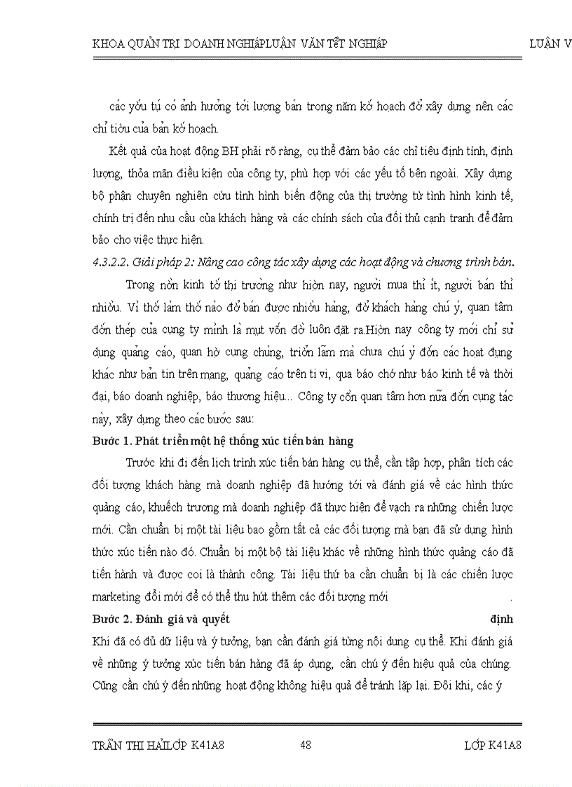 image for page Hoàn thiện công tác xây dựng kế hoạch bán hàng khu vực miền Bắc sản phẩm thép tại Công ty Cổ phần phân phối Thời Gian