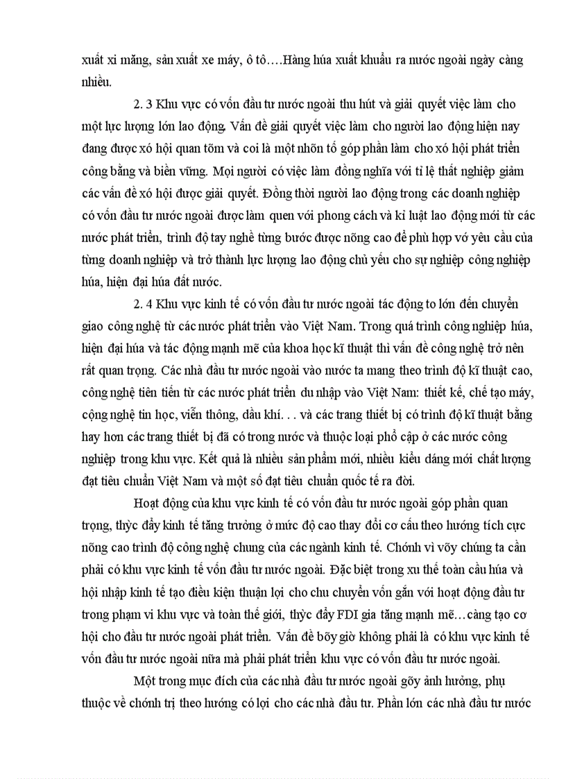 image for page Phát triển khu vực kinh tế có vốn đầu tư nước ngoài trong nền kinh tế thị trường định hướng XHCN