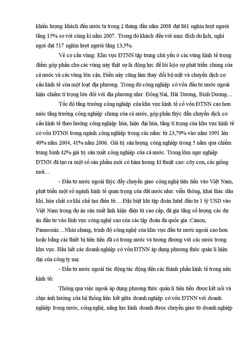 image for page Phát triển khu vực kinh tế có vốn đầu tư nước ngoài trong nền kinh tế thị trường định hướng XHCN