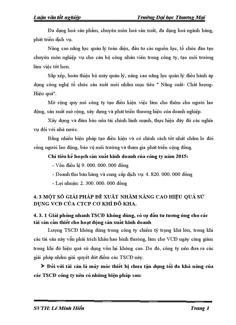 image for page Giải pháp nâng cao hiệu quả sử dụng VCĐ của công ty cổ phần Đầu tư và phát triển Năng lượng Việt Nam