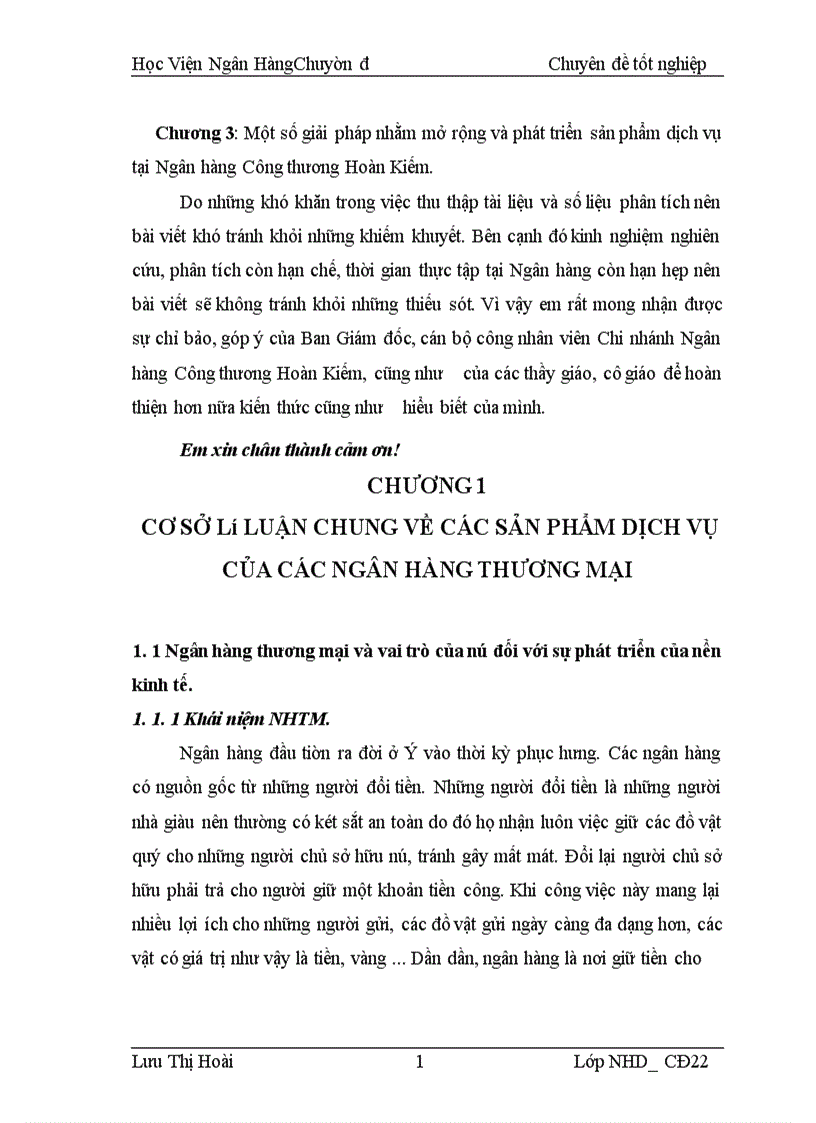 image for page Một số giải pháp nhằm mở rộng và phát triển SPDV tại NHCT Hoàn Kiếm 1