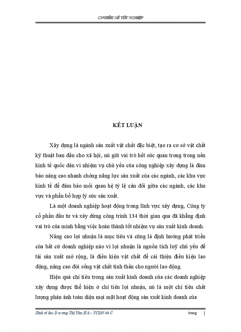 image for page Các giải pháp tài chính nâng cao lợi nhuận của Công ty Cổ phần đầu tư và xây dựng công trình 134 1