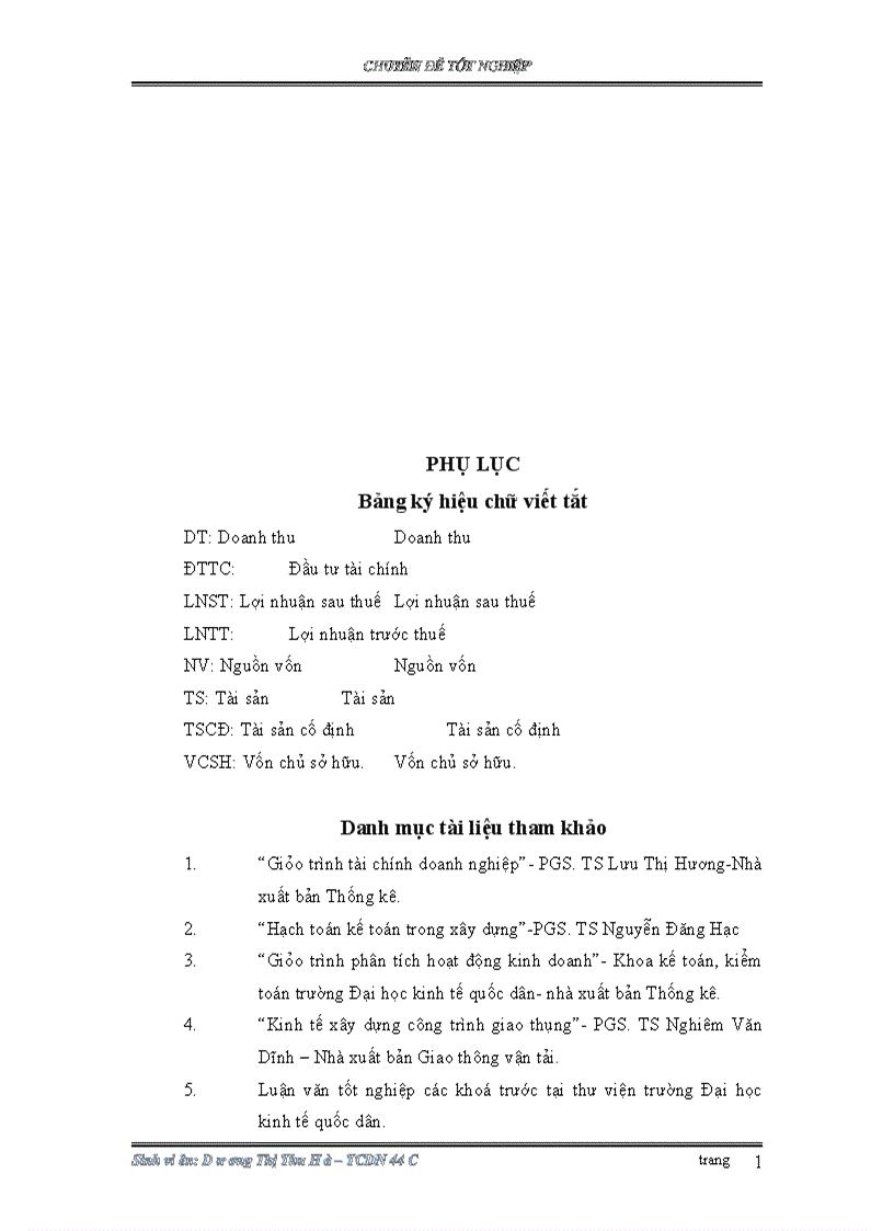 image for page Các giải pháp tài chính nâng cao lợi nhuận của Công ty Cổ phần đầu tư và xây dựng công trình 134 1
