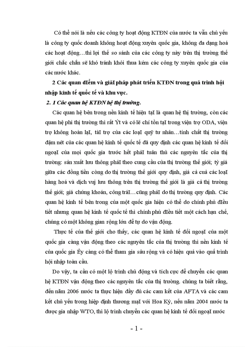 image for page Thực trạng và giải pháp để mở rộng và nâng cao hiệu quả kinh tế đối ngoại của nước ta trong quá trình hội nhập với khu vực và thế giới trong giai đoạn hiện nay
