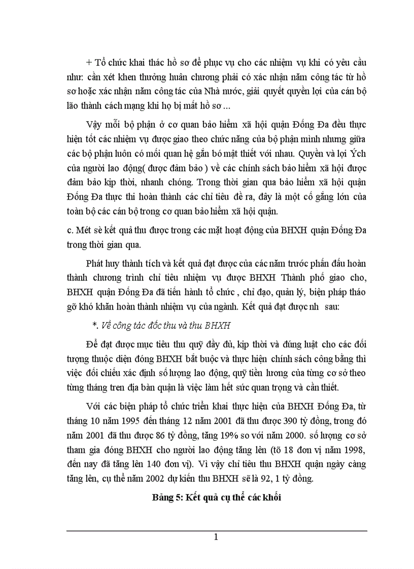 image for page Bàn về việc thu và chống thất thu quỹ bảo hiểm xã hội ở cơ quan Baỏ hiểm xã hội quận Đống đa 1