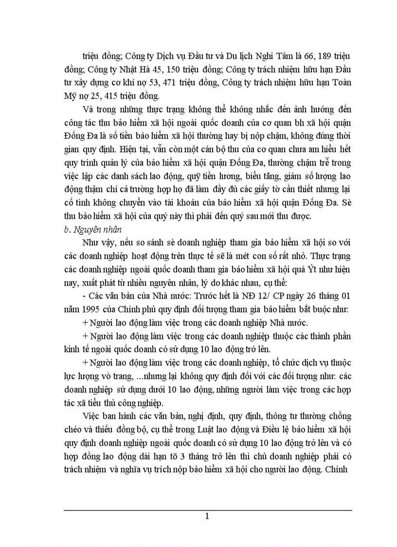 image for page Bàn về việc thu và chống thất thu quỹ bảo hiểm xã hội ở cơ quan Baỏ hiểm xã hội quận Đống đa 1