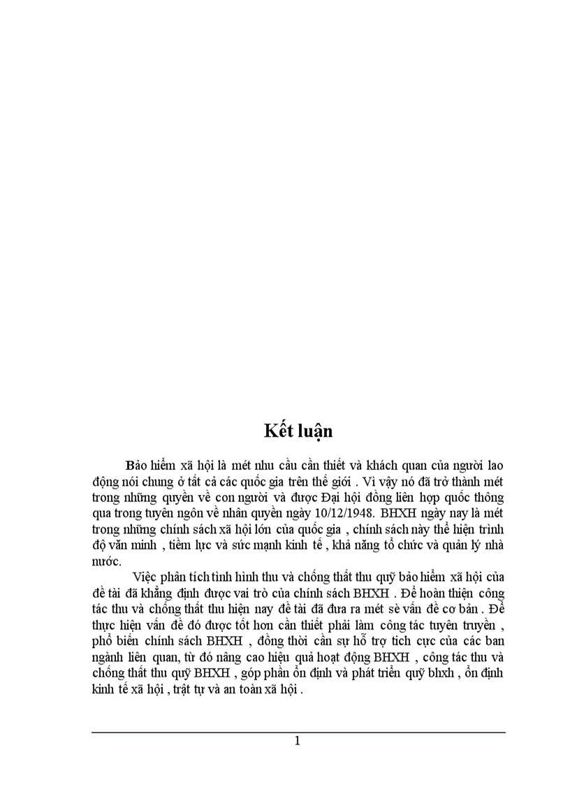 image for page Bàn về việc thu và chống thất thu quỹ bảo hiểm xã hội ở cơ quan Baỏ hiểm xã hội quận Đống đa 1