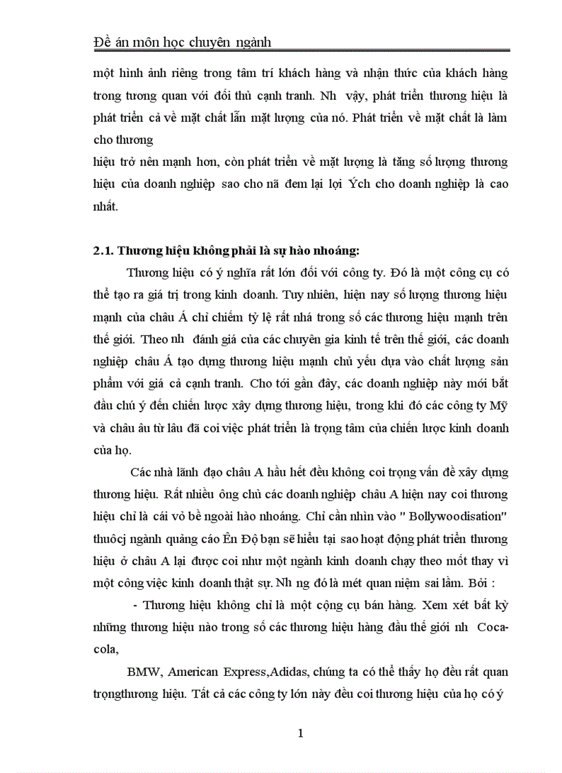 image for page Chiến lược phát triển thương hiệu và ứng dụng ở một số doanh nghiệp