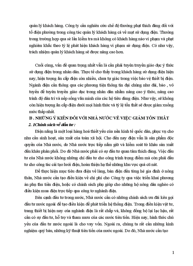 image for page Tình hình sản xuất kinh doanh của Công ty điện lực thành phố Hà nội 1