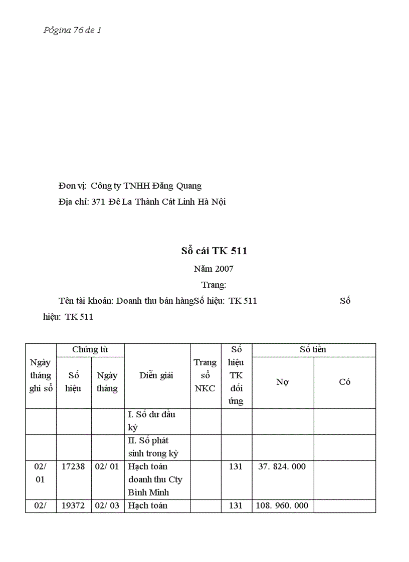 image for page Báo cáo thực tập tại Công ty TNHH Đăng Quang