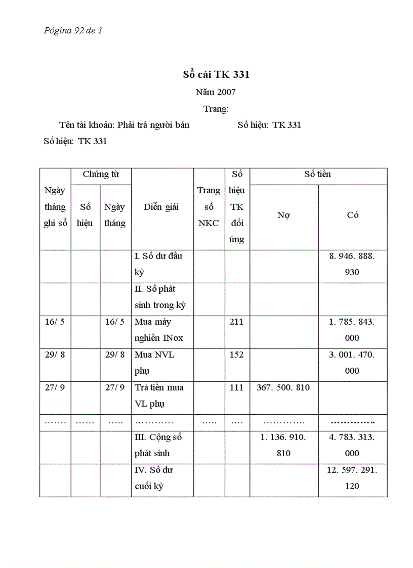 image for page Báo cáo thực tập tại Công ty TNHH Đăng Quang