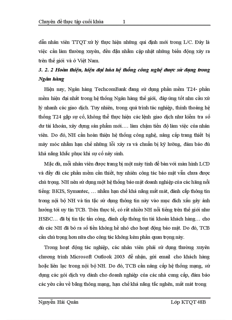 image for page Quản lý rủi ro trong hoạt động thanh toán quốc tế theo phương thức tín dụng chứng từ tại Hội sở Ngân hàng Thương mại Cổ phần Kỹ Thương Việt Nam