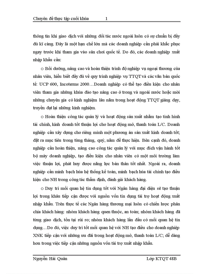 image for page Quản lý rủi ro trong hoạt động thanh toán quốc tế theo phương thức tín dụng chứng từ tại Hội sở Ngân hàng Thương mại Cổ phần Kỹ Thương Việt Nam