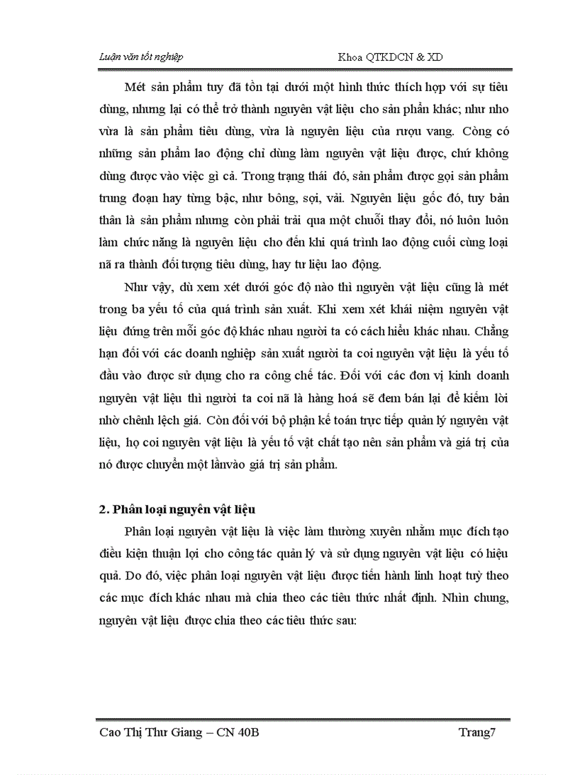 image for page Sử dụng hợp lý và tiết kiệm nguyên vật liệu tại Công ty Cổ phần đầu tư xây dựng và sản xuất vật liệu Nam Thắng