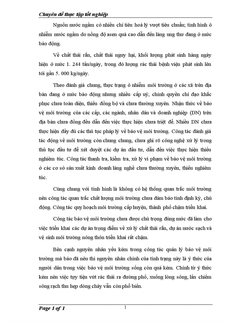 image for page Đề xuất một số giải pháp quản lý môi trường tại các xã nghèo tại Hà Nội Hà Tây cũ 1