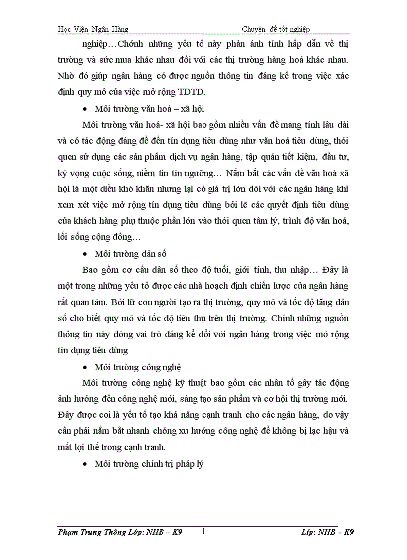 image for page Thực trạng và giải pháp mở rộng tín dụng tiêu dùng tại Ngân hàng thương mại cổ phần kỹ thương Techcombank chi nhánh Hà Nội