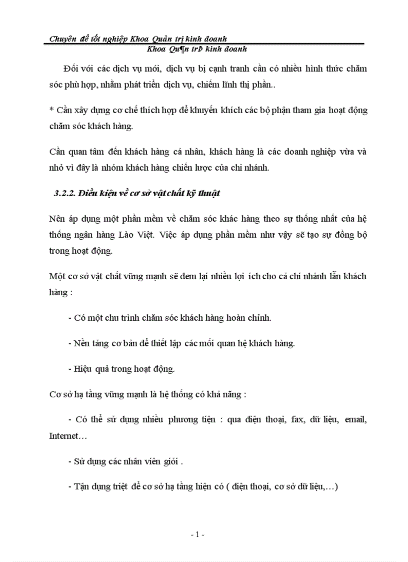 image for page Giải pháp hoàn thiện hoạt động chăm sóc khách hàng tại ngân hàng Lào Việt chi nhánh Hà Nội