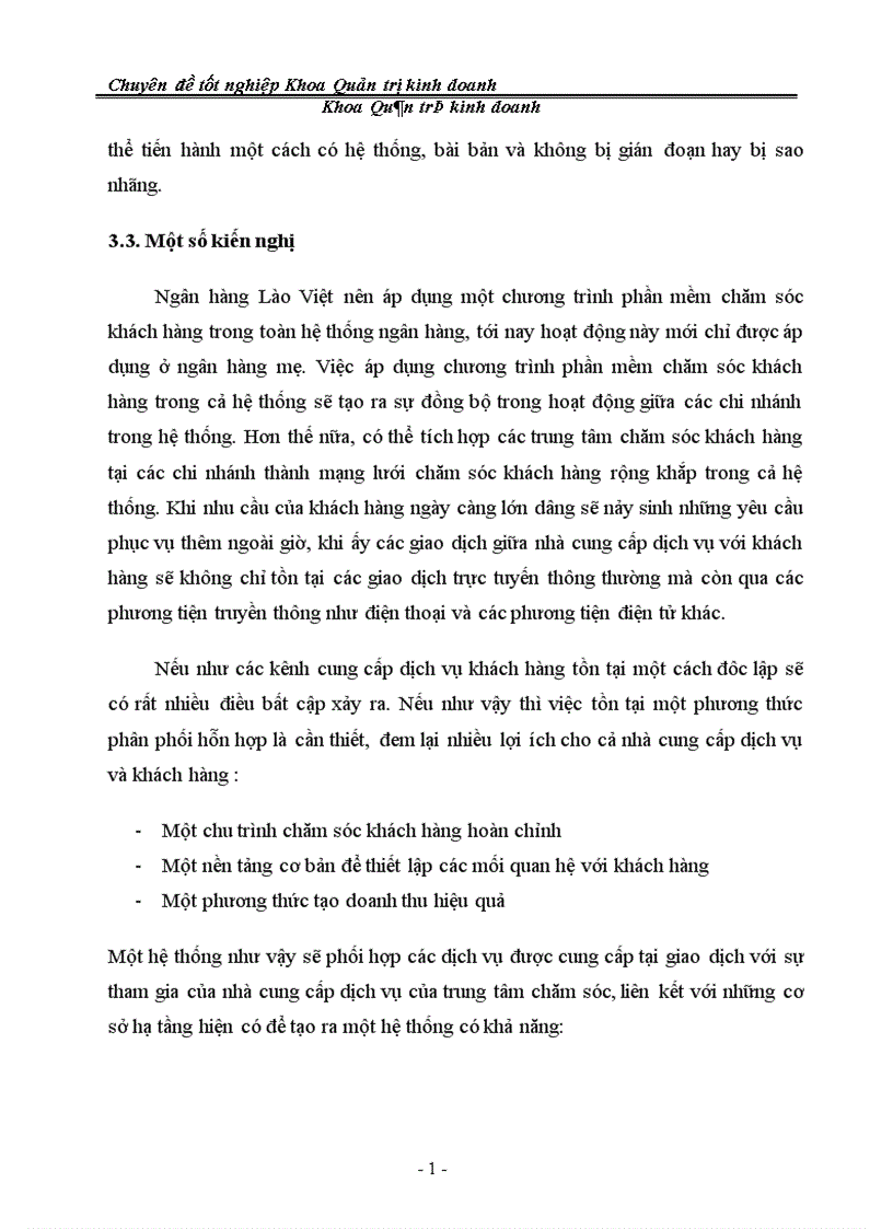 image for page Giải pháp hoàn thiện hoạt động chăm sóc khách hàng tại ngân hàng Lào Việt chi nhánh Hà Nội