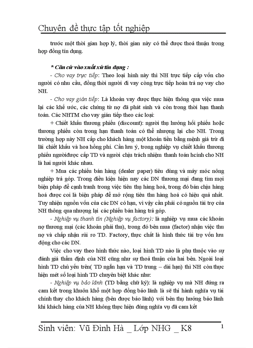 image for page Giải pháp nâng cao chất lượng tín dụng đối với Doanh nghiệp vừa và nhỏ tại Ngân hàng đầu tư và phát triển Việt Nam BIDV Chi nhánh Hà Tây