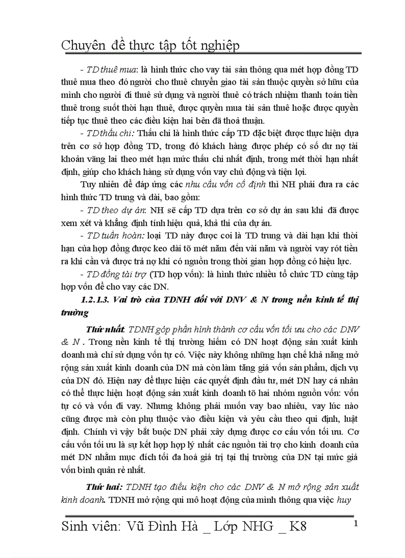 image for page Giải pháp nâng cao chất lượng tín dụng đối với Doanh nghiệp vừa và nhỏ tại Ngân hàng đầu tư và phát triển Việt Nam BIDV Chi nhánh Hà Tây