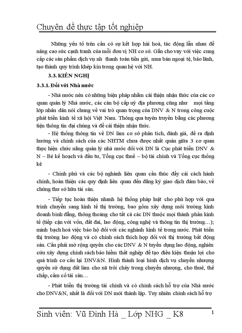 image for page Giải pháp nâng cao chất lượng tín dụng đối với Doanh nghiệp vừa và nhỏ tại Ngân hàng đầu tư và phát triển Việt Nam BIDV Chi nhánh Hà Tây