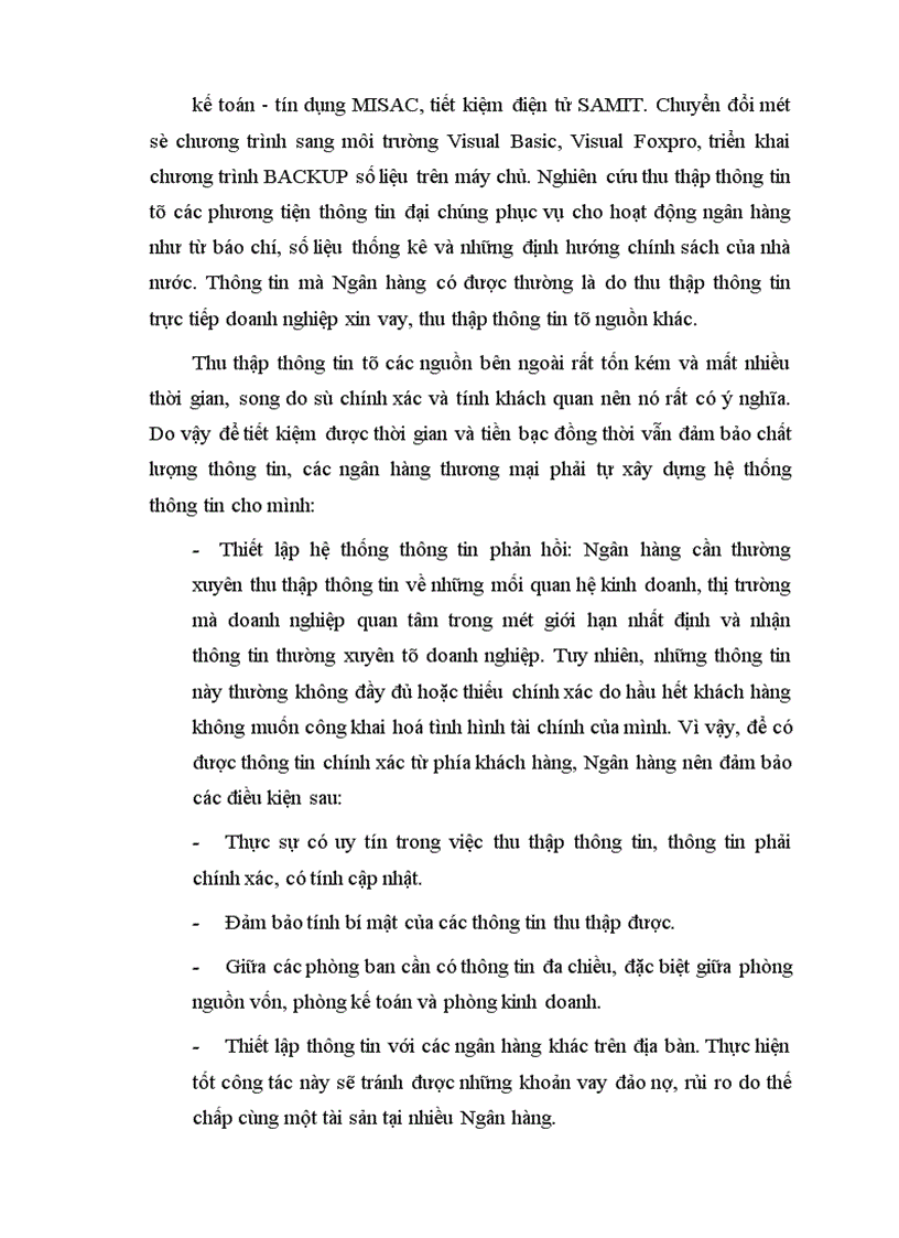 image for page Giải pháp nâng cao chất lượng tín dụng ngắn hạn ở hệ thống ngân hàng thương mại nước ta nghiên cứu từ quá trình thực tập tại chi nhánh ngân hàng liên doanh Chohung vina 1
