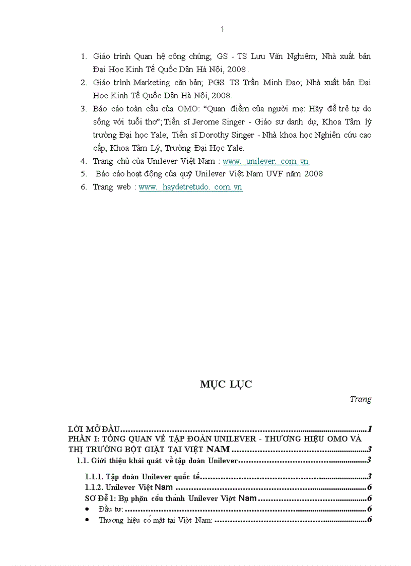 image for page Hoạt động quan hệ công chúng với thông điệp Hãy để trẻ tự do vui chơi ngại gì vết bẩn cho thương hiệu OMO trên thị trường Việt Nam Thực trạng và giải pháp