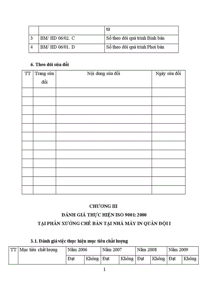 image for page Đánh giá việc áp dụng hệ thống quản lý chất lượng ISO 9001 2000 tại Phân xưởng Chế bản thuộc Nhà máy in Quân đội I