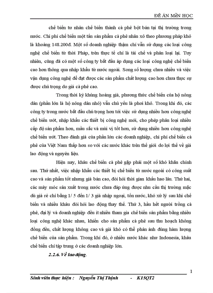 image for page Giải pháp nâng cao năng lực cạnh tranh của sản phẩm cà phê Việt Nam 1