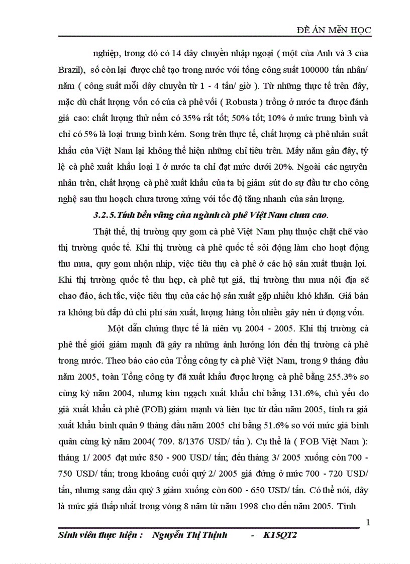 image for page Giải pháp nâng cao năng lực cạnh tranh của sản phẩm cà phê Việt Nam 1