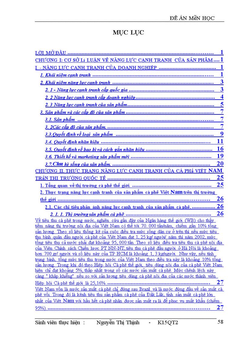 image for page Giải pháp nâng cao năng lực cạnh tranh của sản phẩm cà phê Việt Nam 1