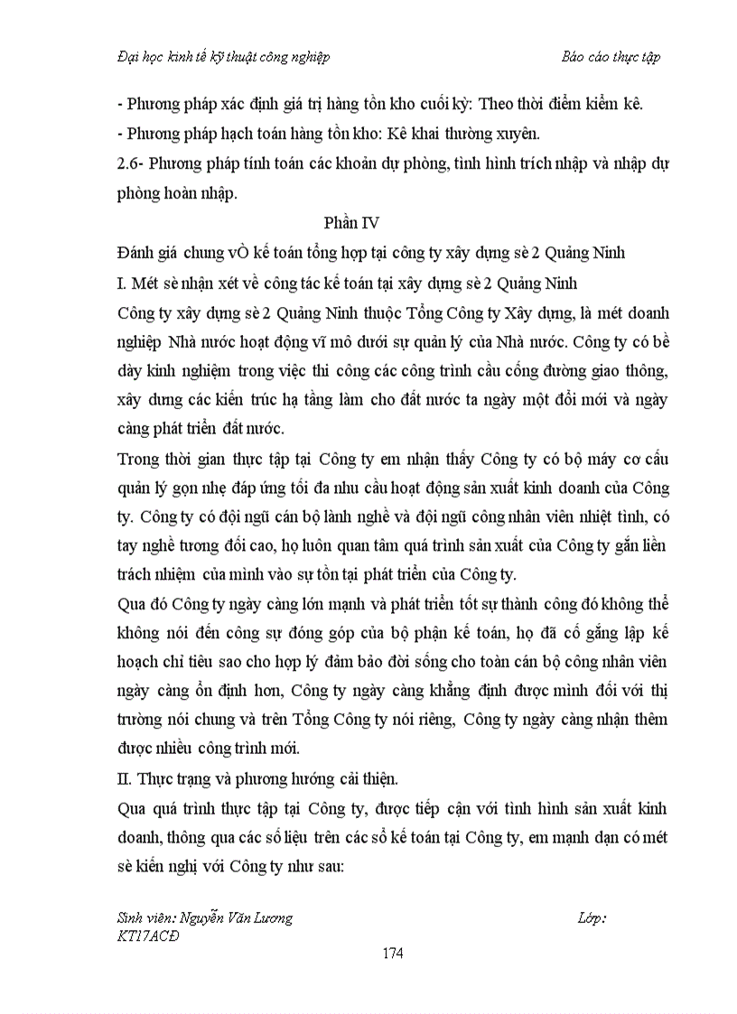 image for page Đánh giá về kế toán tổng hợp tại công ty cổ phần xây dựng sô 2 Quảng Ninh 1
