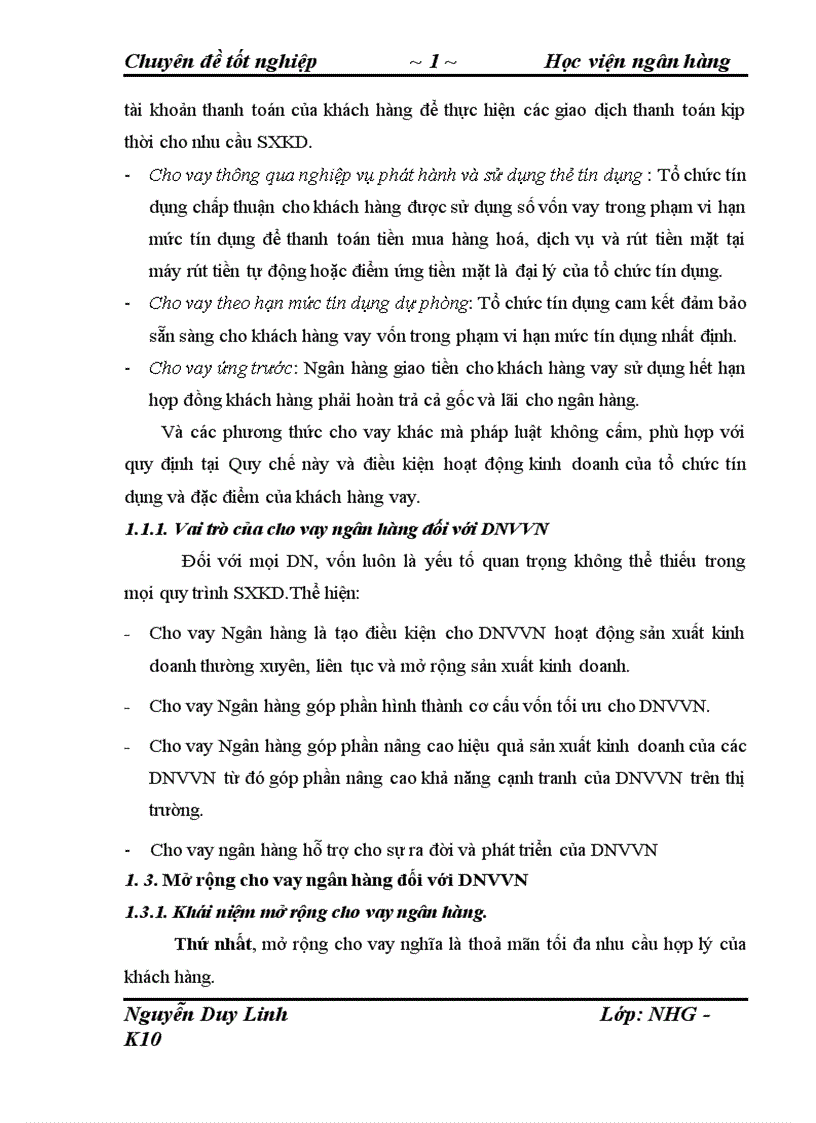 image for page Giải pháp mở rộng cho vay đối với DNVVN tại NHĐT PTVN chi nhánh Cầu Giấy