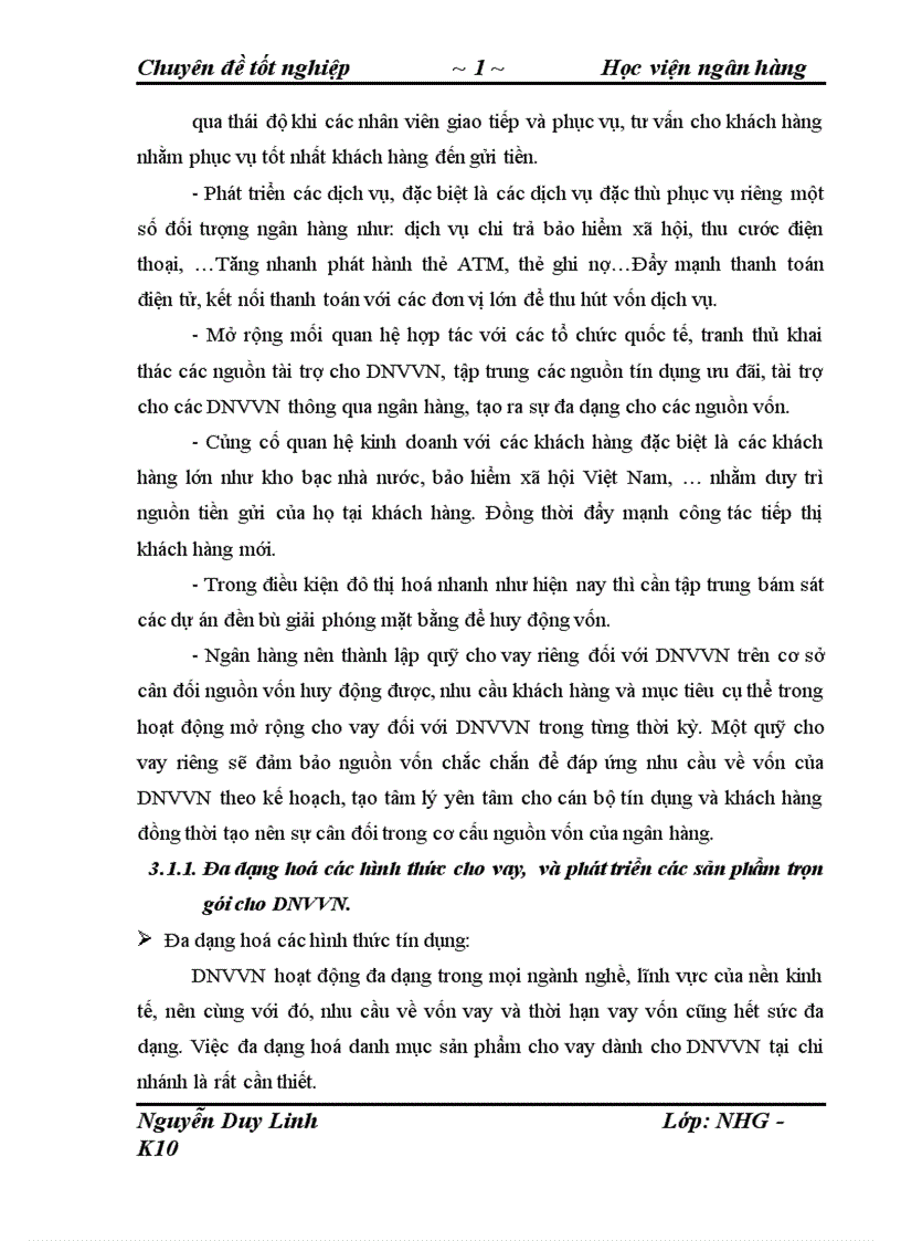 image for page Giải pháp mở rộng cho vay đối với DNVVN tại NHĐT PTVN chi nhánh Cầu Giấy