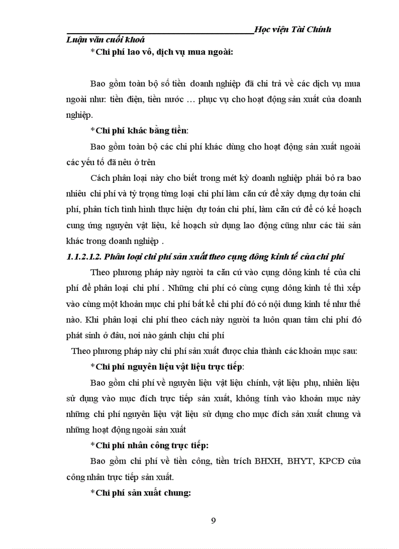 image for page Tổ chức công tác kế toán tập hợp chi phí sản xuất và tính giá thành sản phẩm tại nhà máy chè Kim Anh 1