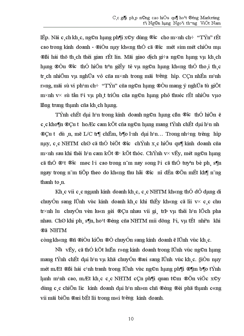 image for page Các giải pháp nâng cao hiệu quả hoạt động Marketing tại Ngân hàng Ngoại thương Việt Nam