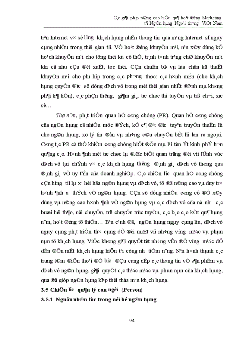 image for page Các giải pháp nâng cao hiệu quả hoạt động Marketing tại Ngân hàng Ngoại thương Việt Nam