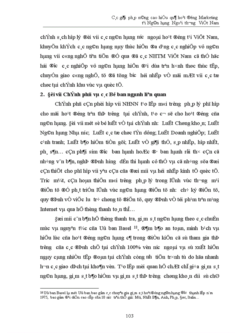 image for page Các giải pháp nâng cao hiệu quả hoạt động Marketing tại Ngân hàng Ngoại thương Việt Nam