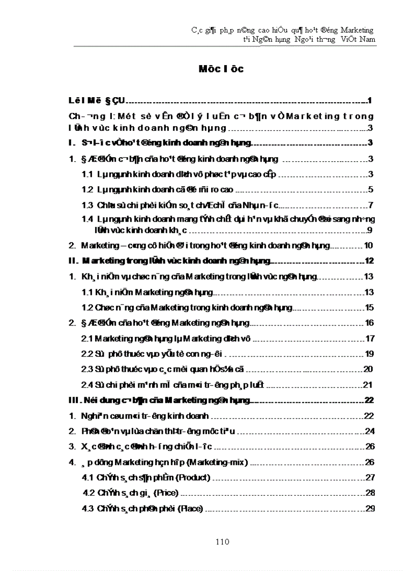 image for page Các giải pháp nâng cao hiệu quả hoạt động Marketing tại Ngân hàng Ngoại thương Việt Nam