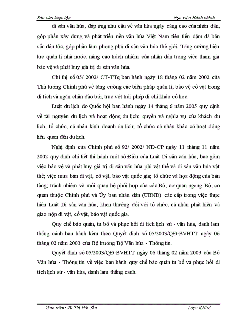 image for page Một số giải pháp nâng cao hiệu quả quản lí nhà nhà nước đối với di sản văn hóa để phát triển du lịch Quảng Ninh
