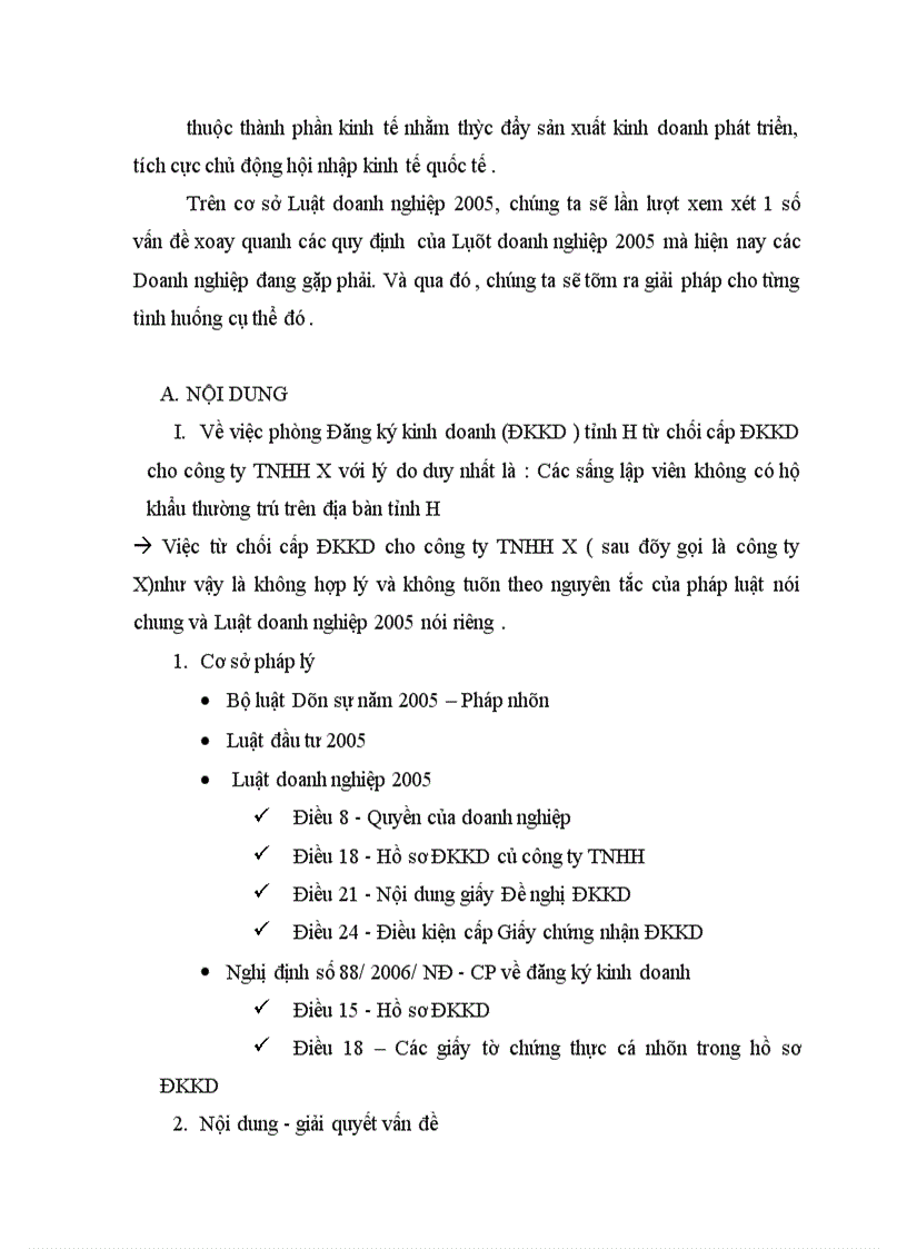 image for page Việc từ chối cấp ĐKKD với lý do các thành viên không có hộ khẩu thường trú