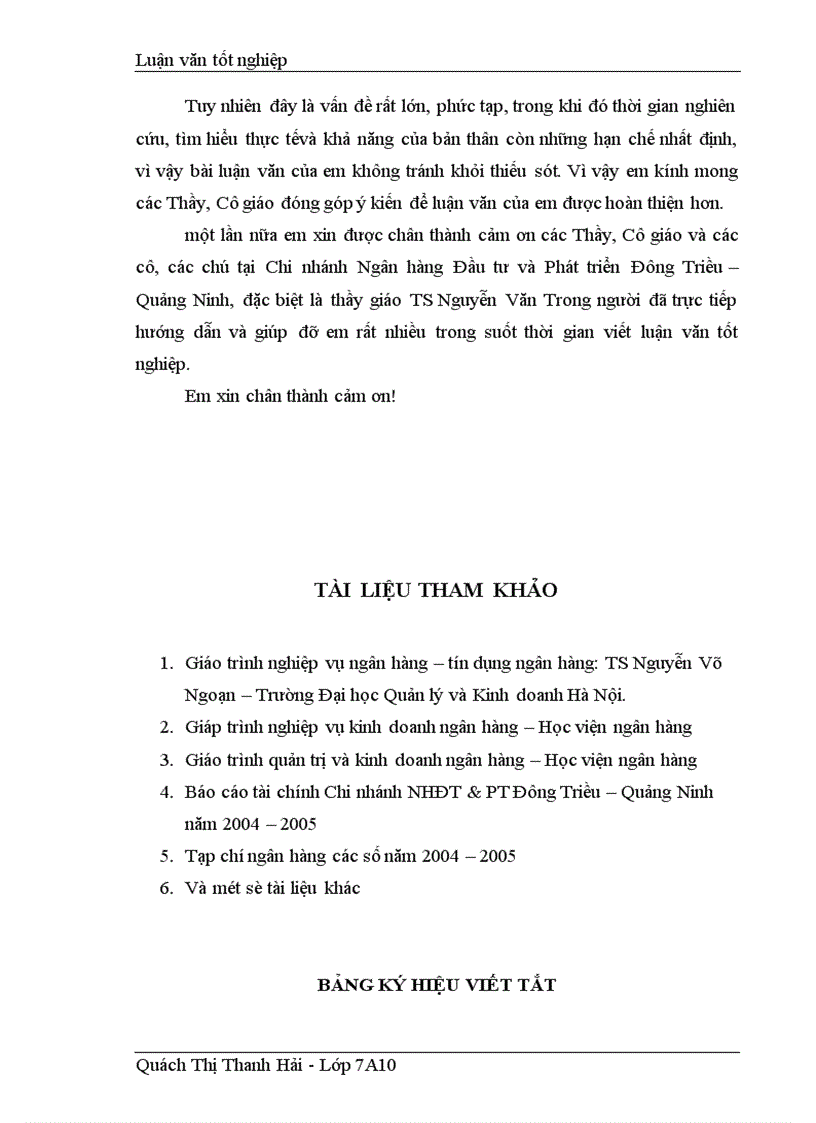 image for page Giải pháp tăng cường công tác huy động vốn tại Chi nhánh Ngân hàng Đầu tư và Phát triển Đông Triều Quảng Ninh 1