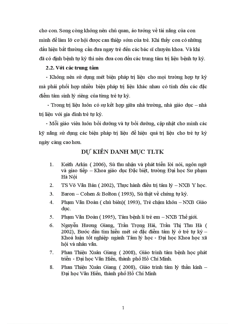 image for page Sử dụng các biện pháp trong trị liệu ngôn ngữ cho trẻ tự kỷ 1