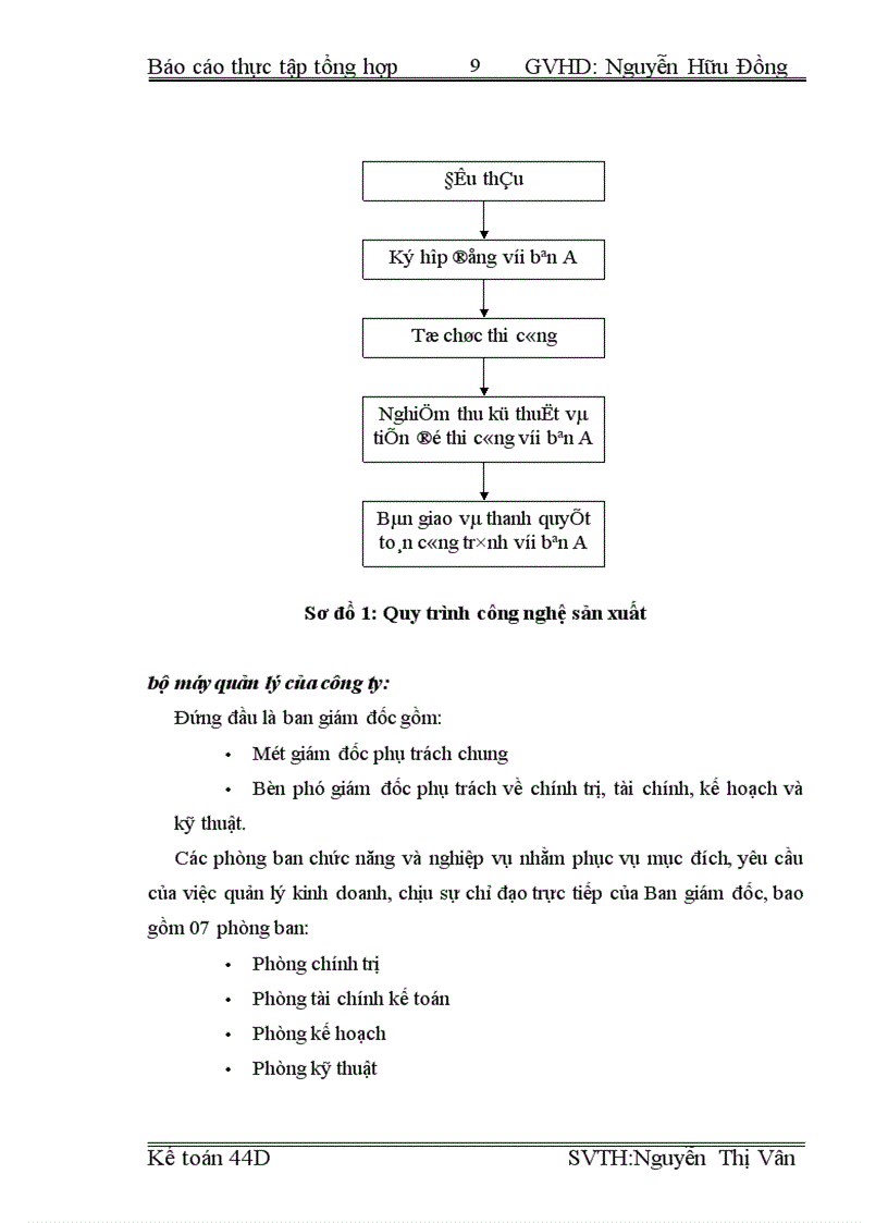 image for page Tổ chức bộ máy và tổ chức công tác Kế toán về công ty Xây dựng Lũng Lô
