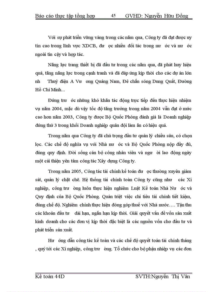 image for page Tổ chức bộ máy và tổ chức công tác Kế toán về công ty Xây dựng Lũng Lô